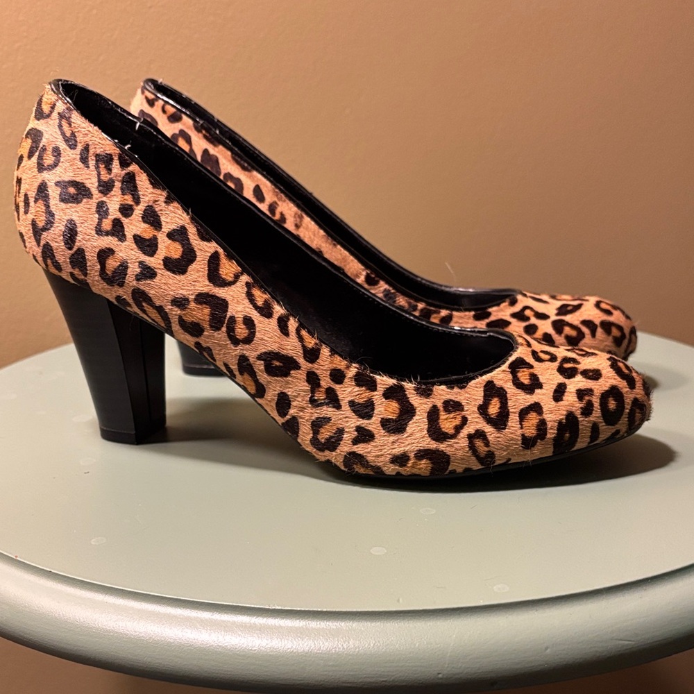 Nickels Leopard Print Heels